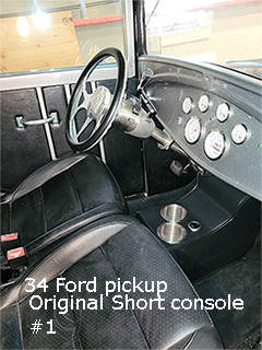 34 ford pickup console cup holders