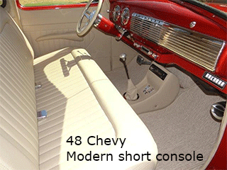 48 chevy center console