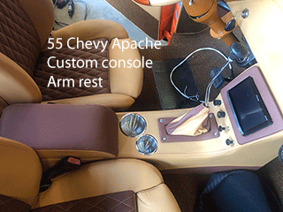 55 apache cup holders storage