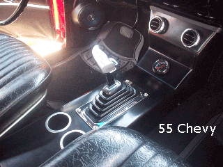 1955 chevy 210, rivers console