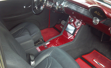 56 Chevy center console