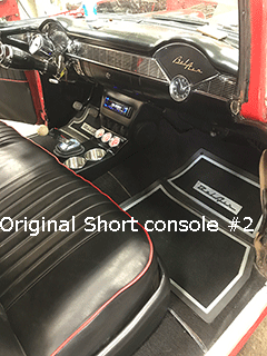 56 chevy bel air cup holder console