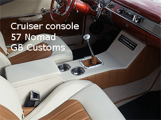 57 chevy nomad center console