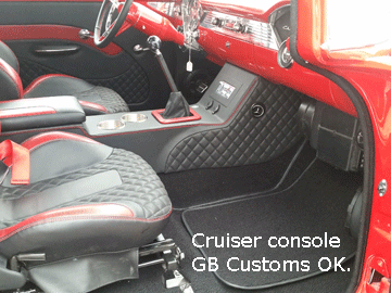 57 chevy center console