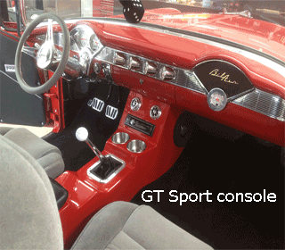 57 chevy console
