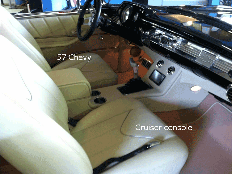 57 chevy interior ideas