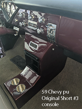 59 chevy pu center console