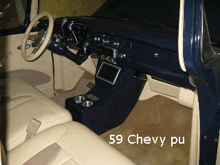 1959 chevy bench seat console