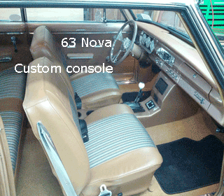 63 nova modern classic cup holder console