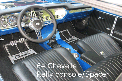64 chevelle cup holder console