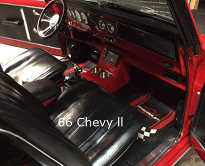 66 chevy II center console