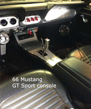 66 mustang center console gt sport rally console with metal trim brent langley purchased 2014