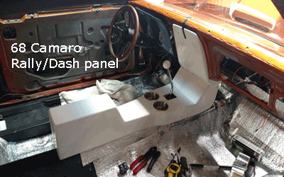 68 camaro center console