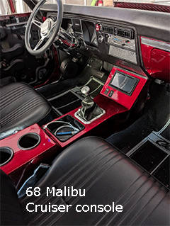 68 chevy malibu center console