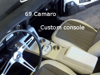  69 Camaro custom console