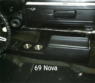 69 chevy nova center console