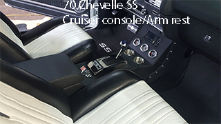 70 chevelle cup holder center console