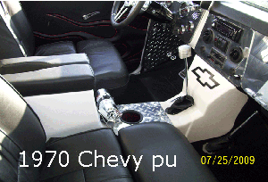 70 chevy c 10 modern center console