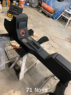 71 chevy II nova cup holder center console