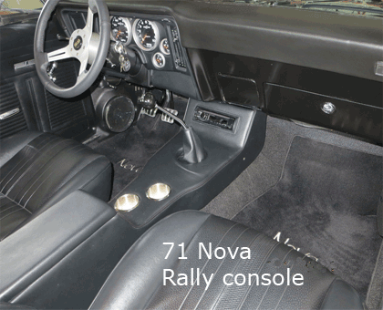 71 nova center console