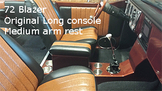 72 chevy blazer cup holder arm rest