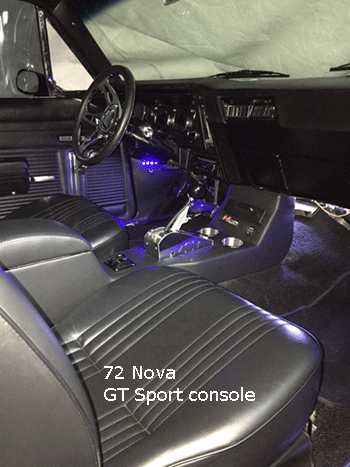 72 chevy nova center console