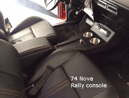 74 chevy nova center console